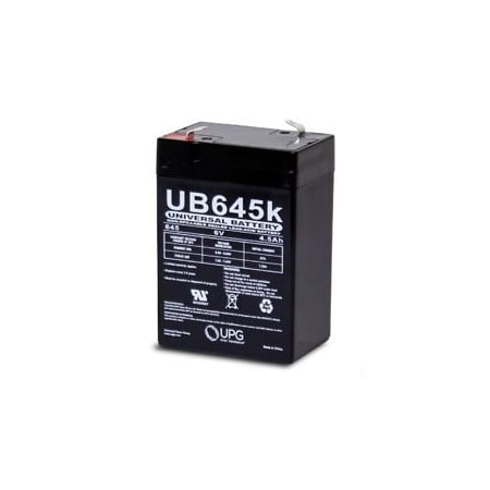 Emergency Lighting Battery, Replacement For Lithonia Fx El Battery: